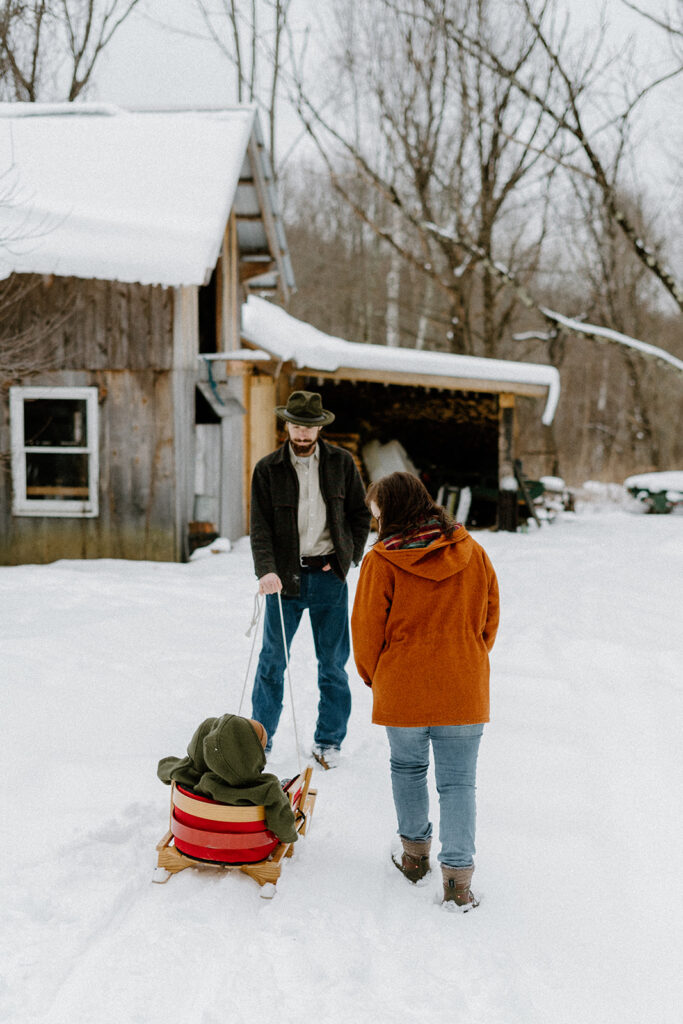 What to wear for family photos in Vermont: Choose Neutral Colors
