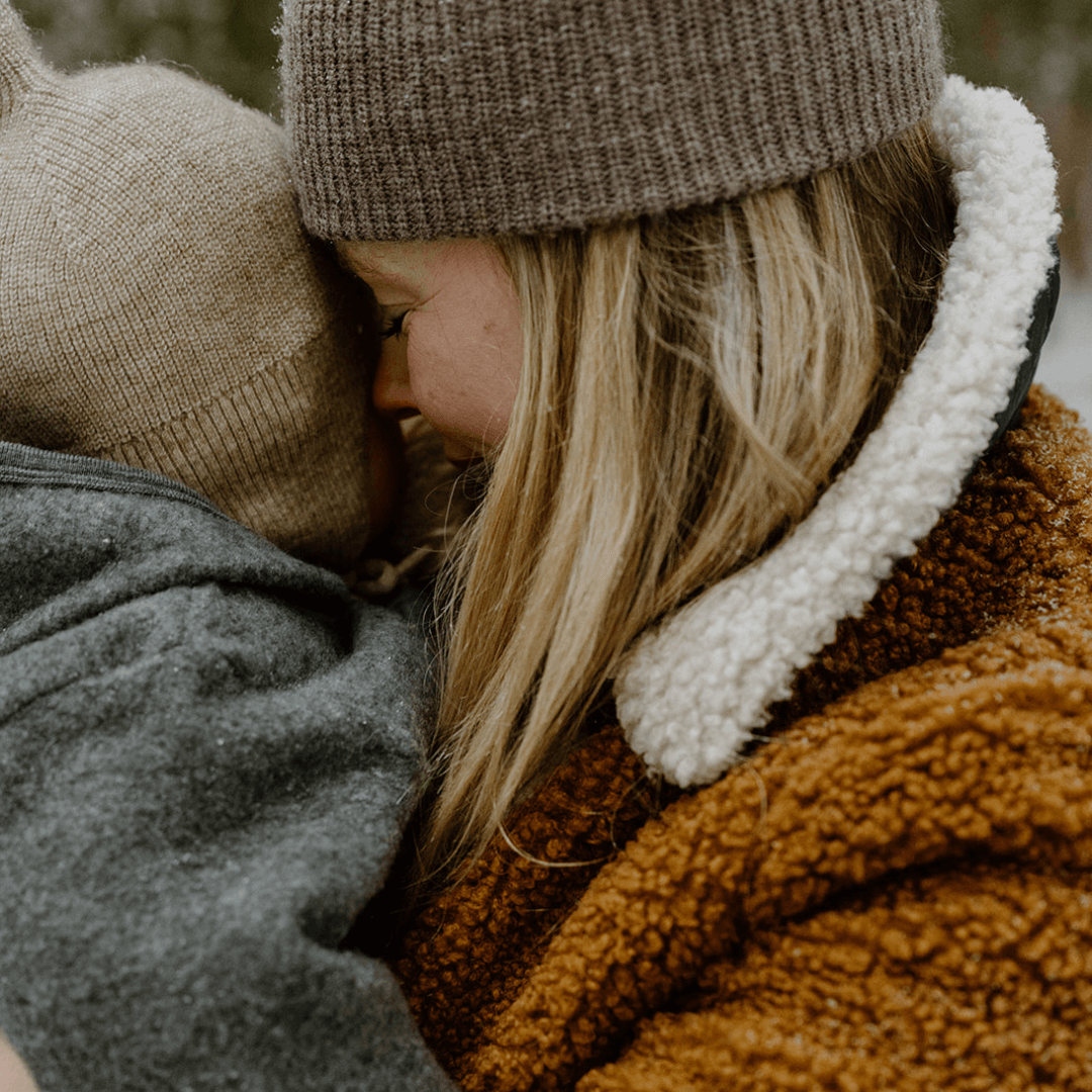 vermont family photos in winter