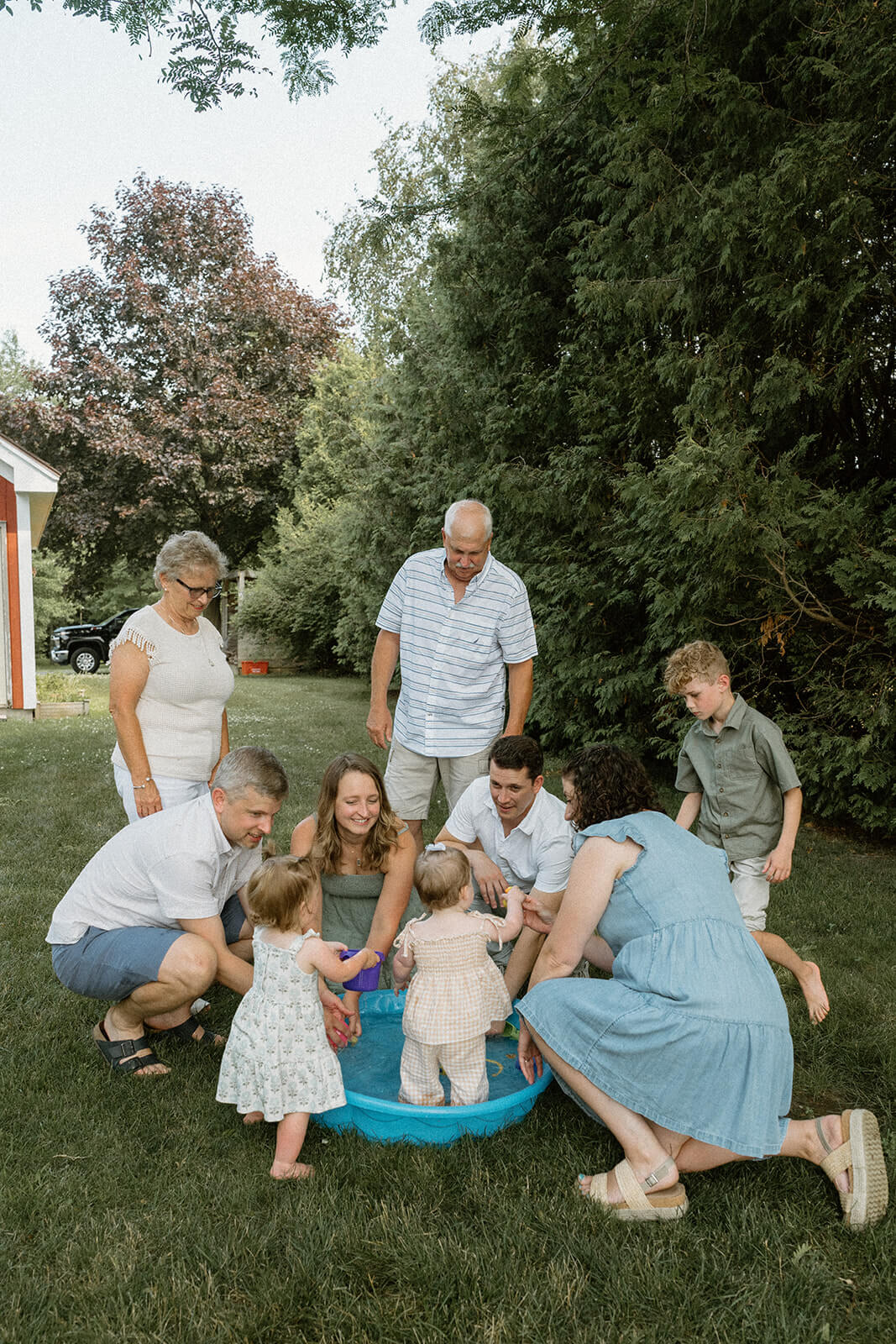 tips for extended family photos in vermont