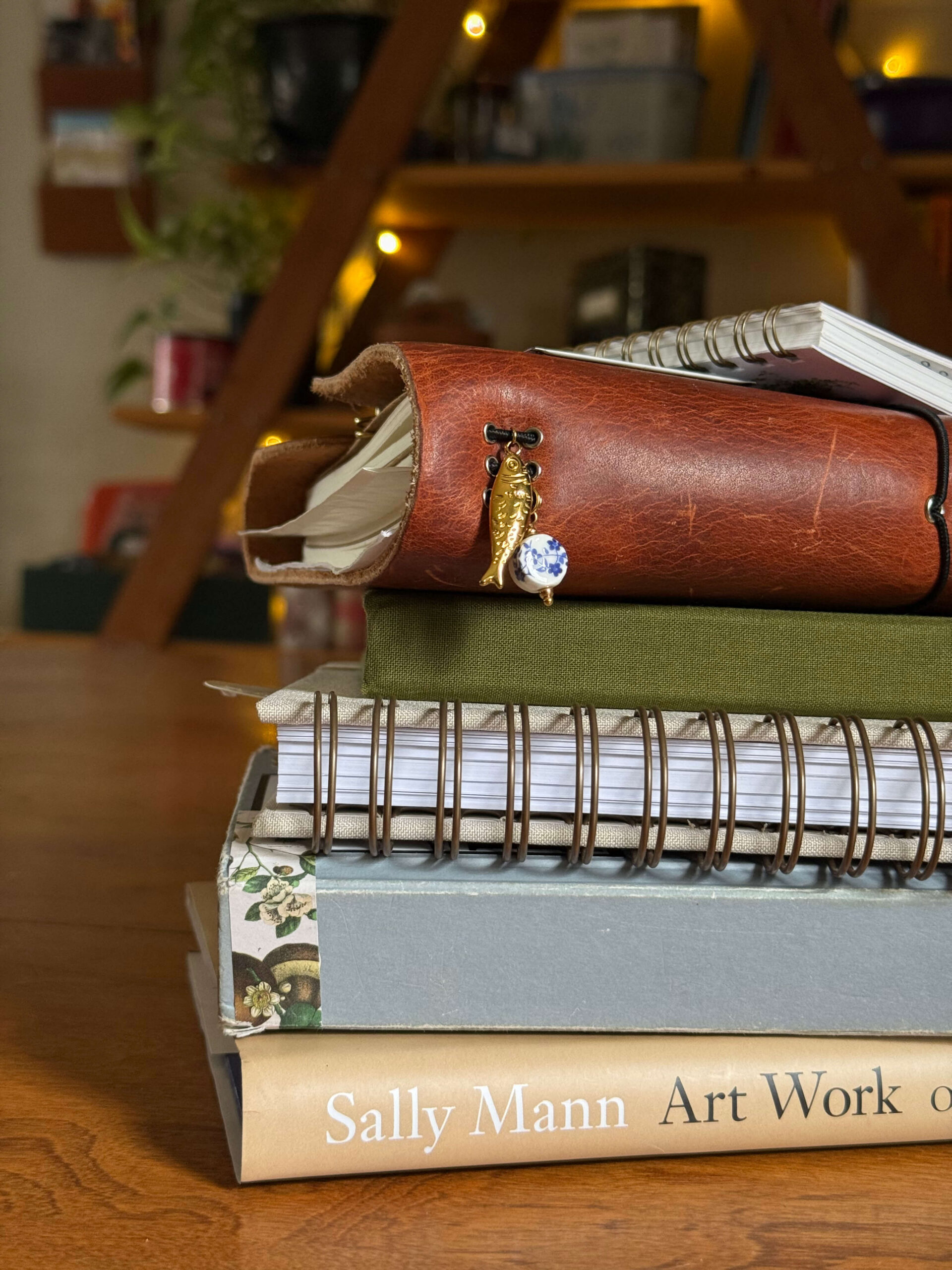 stack of notebooks